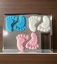 Baby feet wax melts Handmade