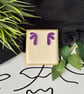 Mirror Purple Matisse Droop Drop Earrings - Image 5