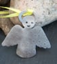 Snowman and Angel tree decorations - 2 items - Image 4