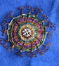 Large Covid Brooch - recycled - Image 7