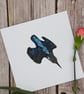 Kingfisher Wooden Pin Badge - Image 7