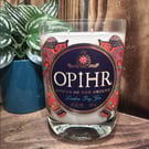 Upcycled Gin Bottle Candle - Large Ophir