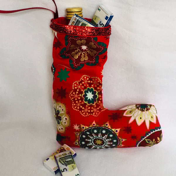 Small Christmas Stocking, Christmas Stocking, Tree Decoration, Gift Ideas.
