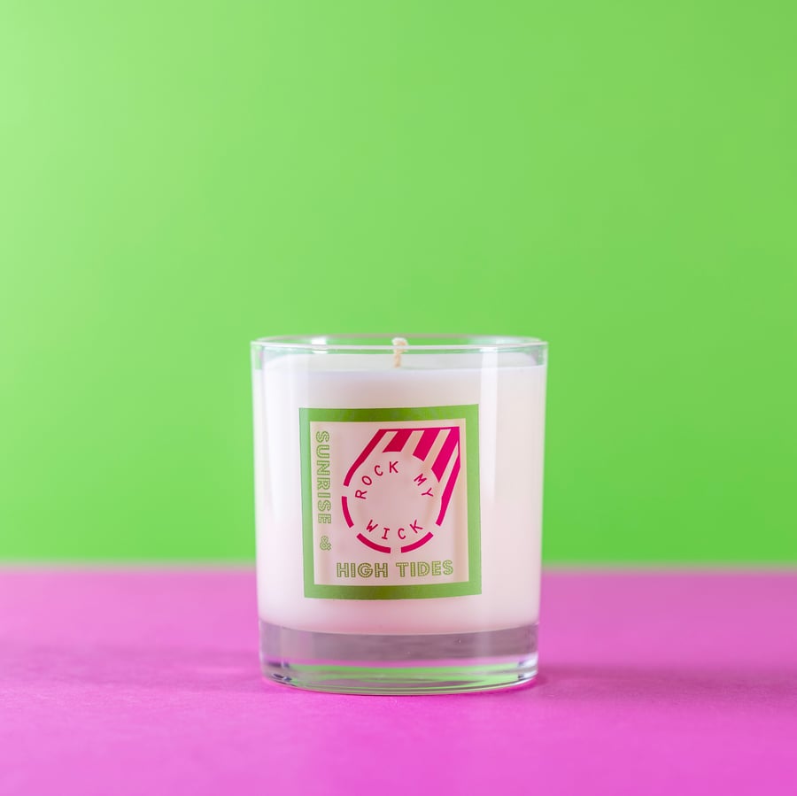 Natural Soy Wax & Essential Oil Candle containing Spearmint, Lemon & Juniper