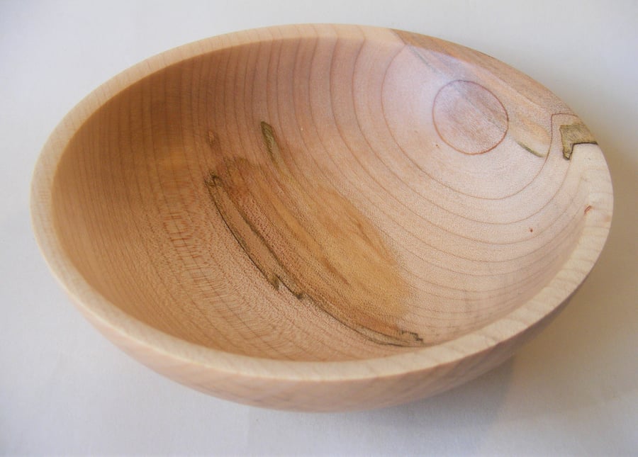 Spalted Horse Chestnut bowl 152b