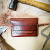 Handmade Leather Flip Wallet- ‘Ecbatana’. 