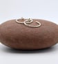 Sterling Silver Large Slimline Hoop - Image 3