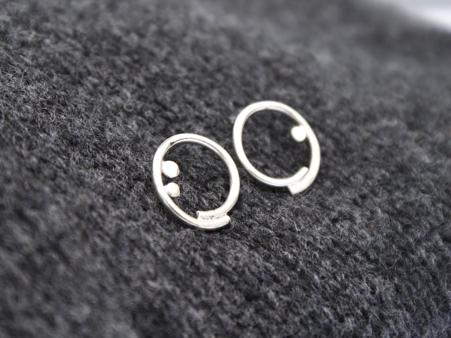 Coastal silver studs