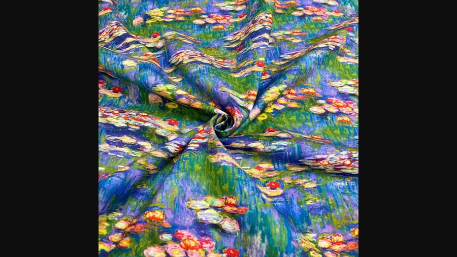 Monet Round Tableclothn 135cm