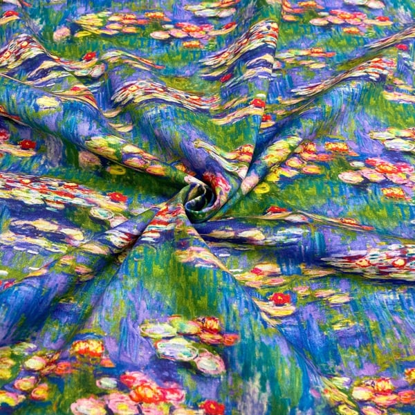 Monet Round Tableclothn 135cm