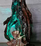 Wooden Lamp Root Clock Clock  RGB  - Image 5