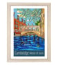 Cambridge, Bridge of Sighs travel poster print by Susie West - Image 1