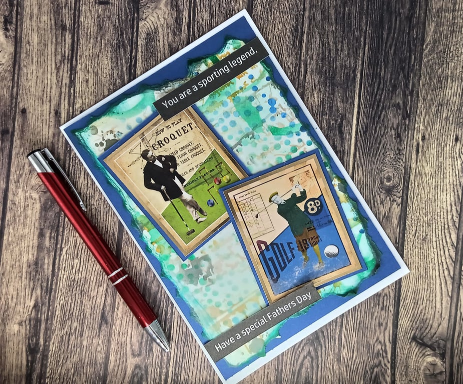 Fathers Day card for your sport loving dad