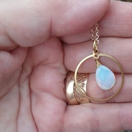 Opalite Halo Necklace 