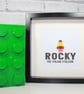 ROCKY - FRAMED CUSTOM LEGO FIGURE