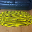 Handmade Jelly Roll Rug