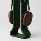 Headphone Stand with Catchall Tray Desk Organizer for Headphones, Cables, USBs &
