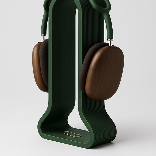 Headphone Stand with Catchall Tray Desk Organizer for Headphones, Cables, USBs &
