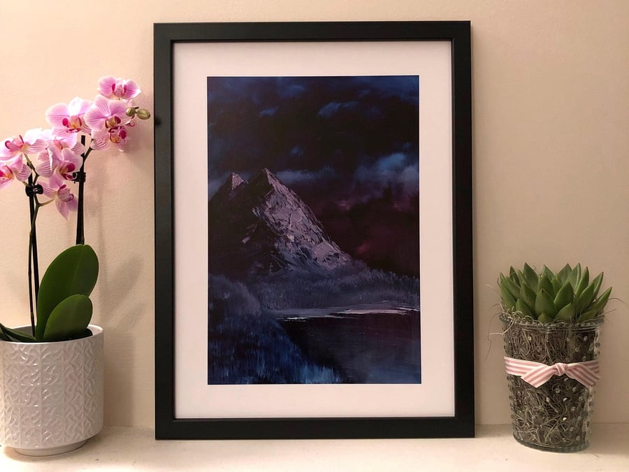 Inbound Storm Fine Art Print – Dramatic Weather Giclée Landscape