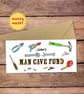 Man Cave Fund Personalised Money Wallet Card - cash gift envelope