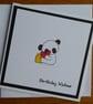 Panda in Wellies Birthday Card - Image 3