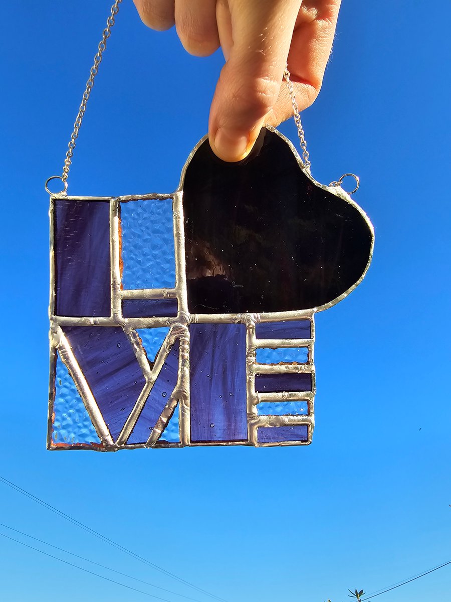 Love sign suncatcher 