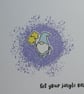 Pack of 3 Christmas Cards - Gnomes with Stars - Image 7