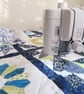 Gift for student: Patchwork Quilted Throw - Image 10