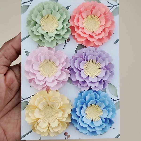 Pastel Romance - Little Joy Blooms (Set of 6)