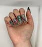 Water Lily Press on Nails - Image 1