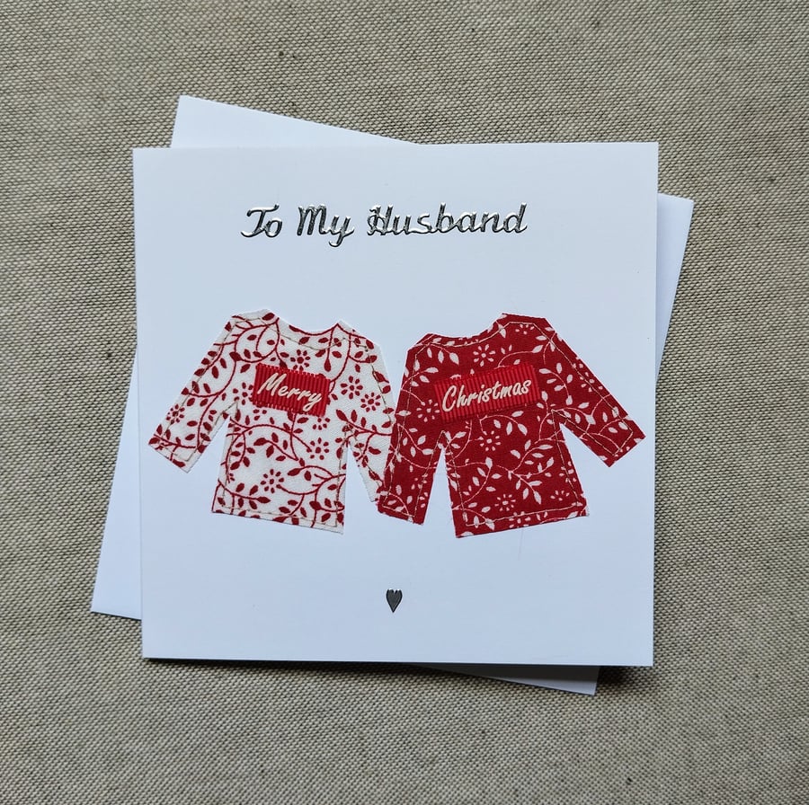 Husband Christmas card 