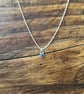 Handmade Petite Lapis Lazuli Pendant on 18" Ball Chain - Image 3