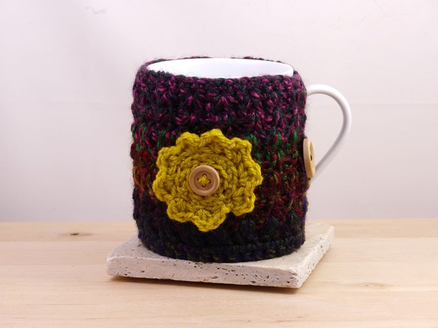 Crocheted Mug Cosy