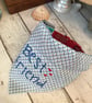 Dog Bandana Reversible Best Friend  - Image 1