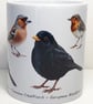 British Birds - 11oz Ceramic Mug - Plain or Birthday - Image 3