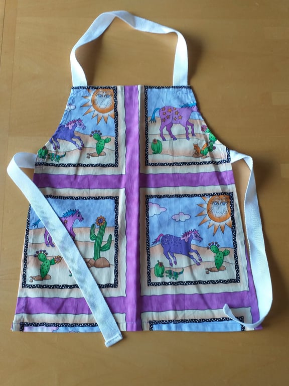 Pony, Apron, age 2-6 approximately, hand made