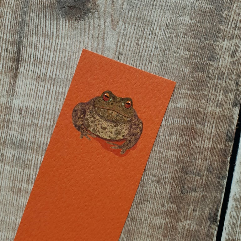 Common Toad Bookmark