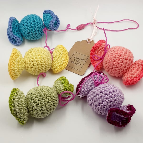 Crochet Sweets Hanger