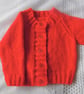 Classic Knitted Aran Weight Cardigan for a Boy or Girl, Gift Ideas for Children - Image 1