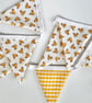 SALE 2026 - BUNTING - yellow chicks and checks - Image 2