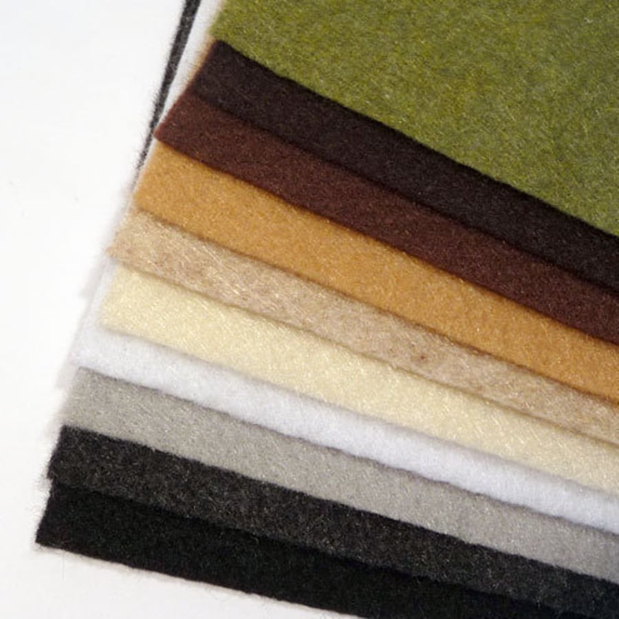 Felt - 'Natural' Recycled Felt Sheets