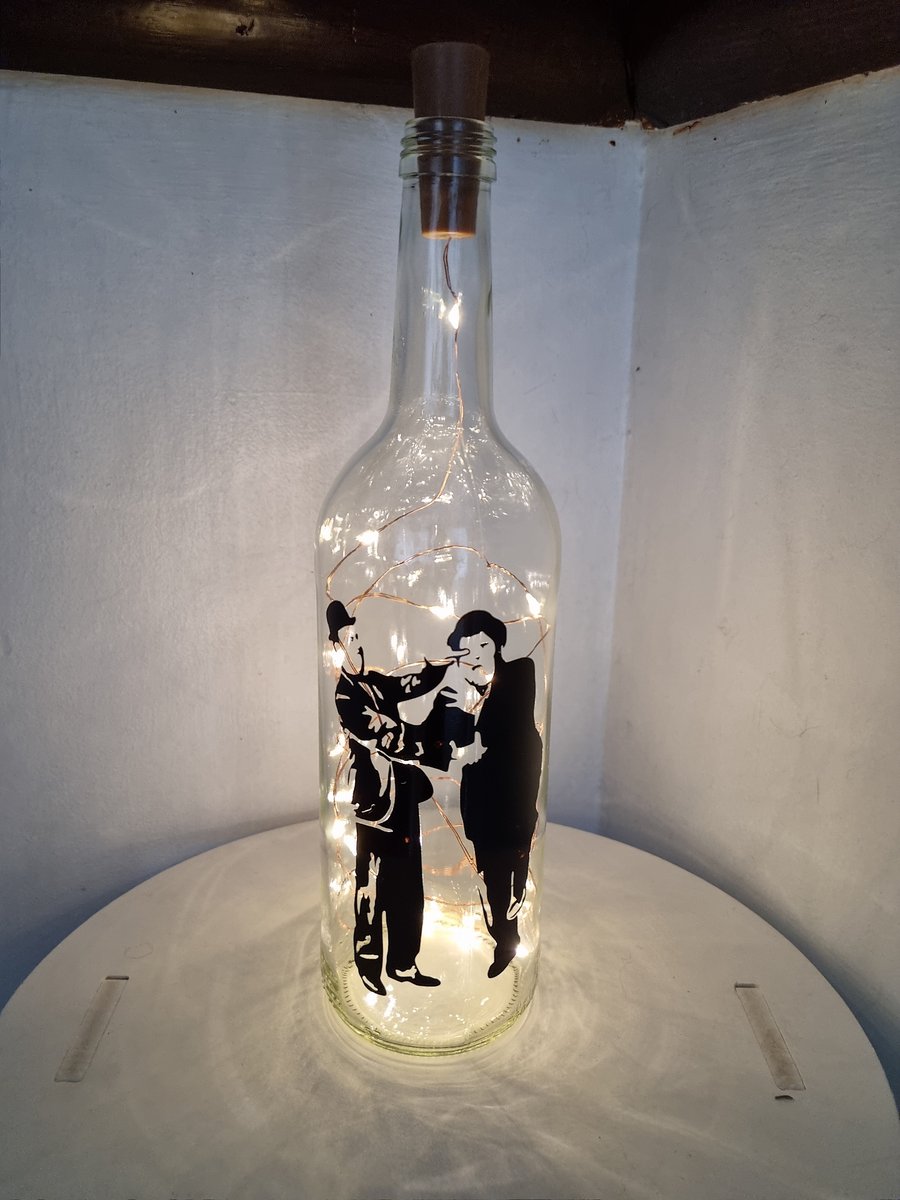 Laurel & Hardy Twinkle Bottle