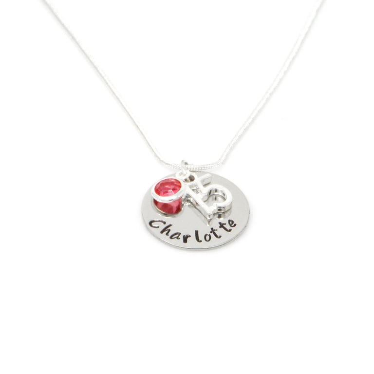 15th Birthday Gift - Personalised Necklace - Daughter Sister Granddaughter Niece