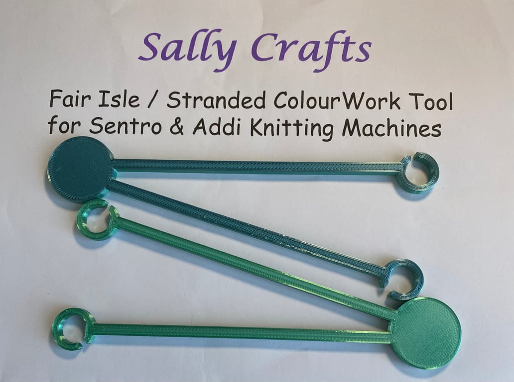 Stranded Colorwork Knitting Technique Tool for Sentro & Addi knitting machines