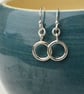 Simplicity circle dangle earrings - Image 2