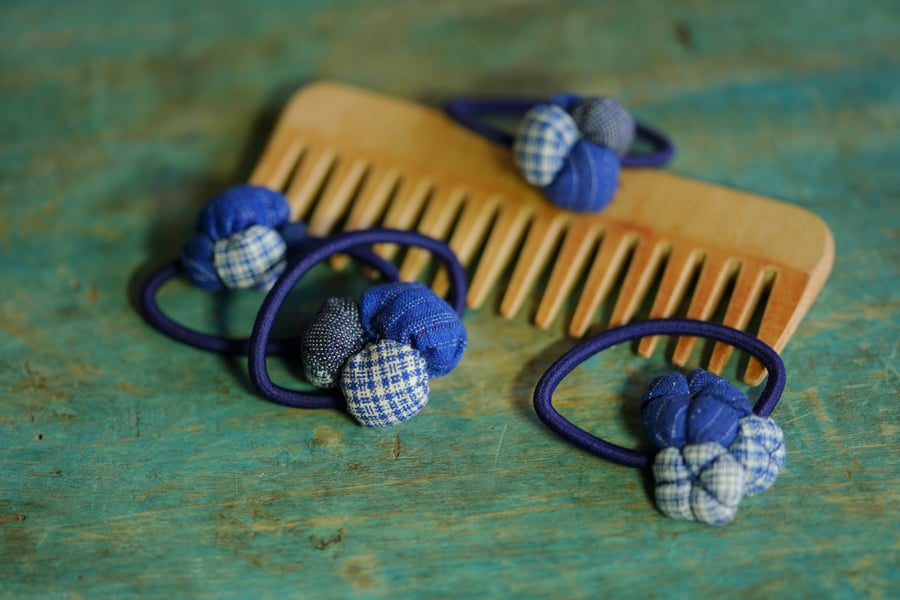Handmade Fabric Small Hair Tie