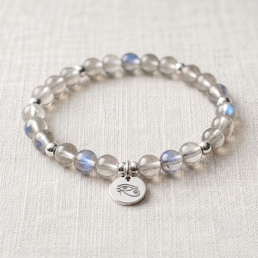 Image of Labradorite AAA Crystal Bracelet, Transformation, Personalised Gift