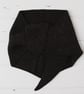 Lambswool neckerchief - charcoal