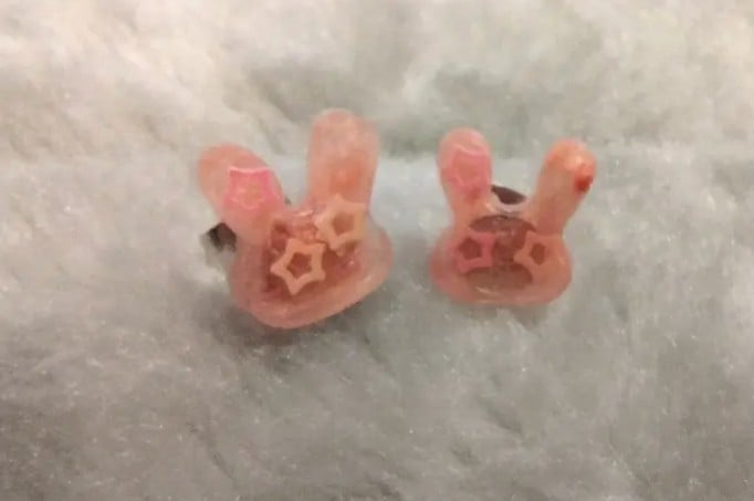 Bunny earrings 