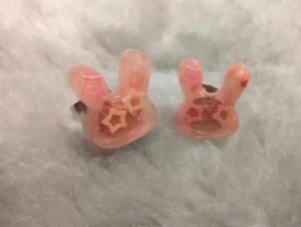 Bunny earrings 